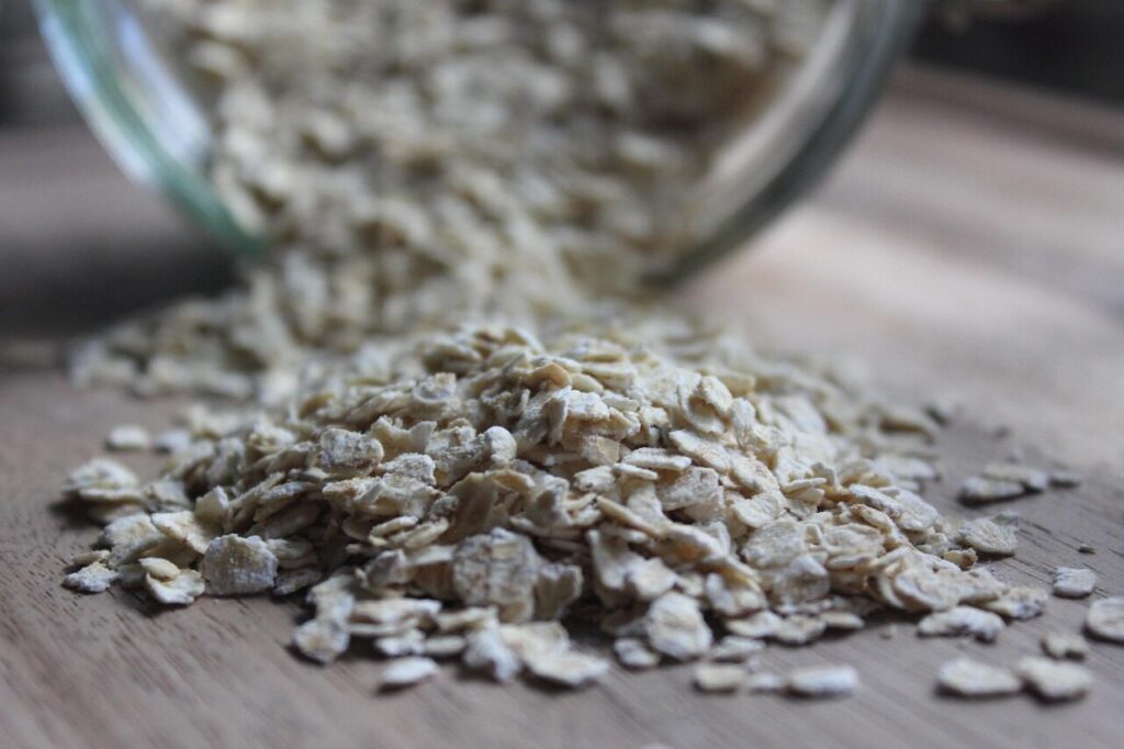 oatmeal is a key ingredient to help with itching