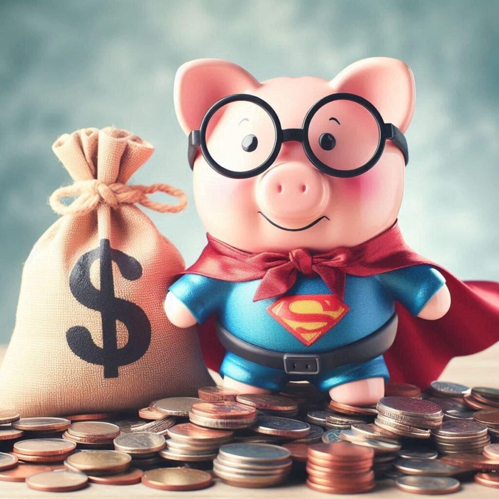 set a budget to save for service dog expenses